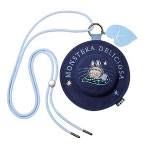 Labubu Bucket Hat Mini Bag - Monstera Deliciosa